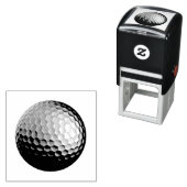 Golf Ball Zelfinkt Stempel (In situ)