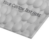 Golf Balls aangepast snijbord Snijplank (Hoek)