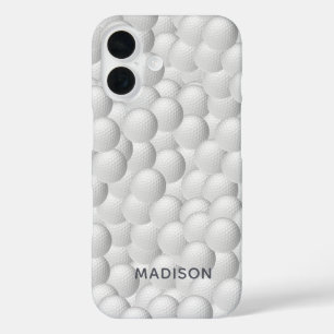 Golf Balls, aangepaste telefoongesprekken iPhone 16 Hoesje