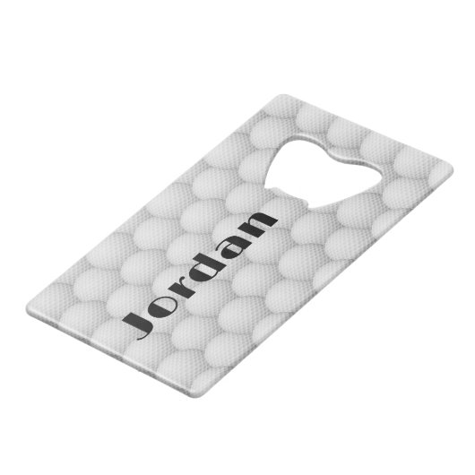 Golf Balls Abstract Design Bottle Opener (Dos Angle)