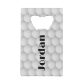 Golf Balls Abstract Design Bottle Opener (Dos)