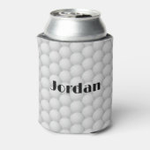 Golf Balls Abstract Design Koelbox Blikjeskoeler (Blikje Achterkant)