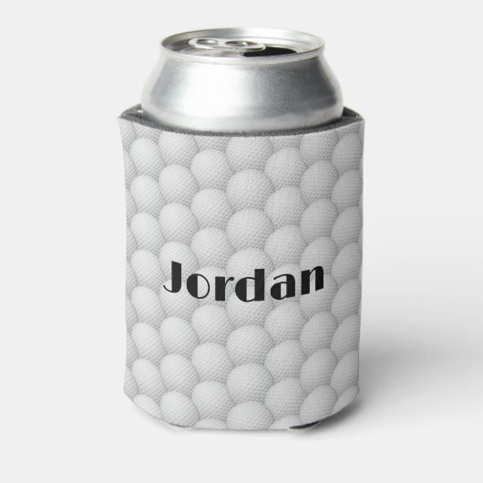 Golf Balls Abstract Design Koelbox Blikjeskoeler (Blikje Achterkant)