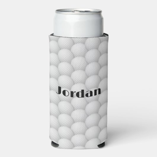Golf Balls Abstract Design Seltzer Koelbox (Seltzer Voorkant)
