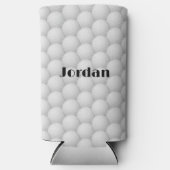 Golf Balls Abstract Design Seltzer Koelbox (Voorkant)