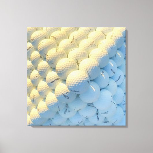 Golf Balls Canvas Afdruk (Voorkant)