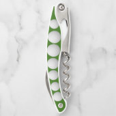 Golf Balls Design Kurkentrekker (Achterkant)