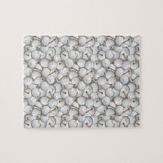 Golf Balls en T - shirts Jigzaag Puzzle Legpuzzel (Horizontaal)