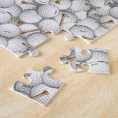 Golf Balls en T - shirts Jigzaag Puzzle Legpuzzel (Zijkant)