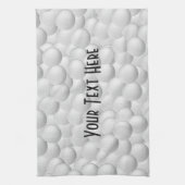 Golf Balls handdoeken (Verticaal)