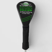 Golf Balls Humor Golfheadcover (Voorkant)
