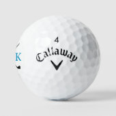 Golf Balls met initialen naam Golfballen (Logo)