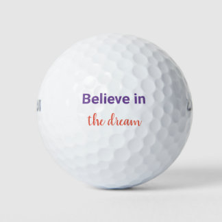 Golf Balls met inscriptie Golfballen