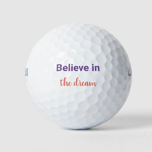 Golf Balls met inscriptie Golfballen (Voorkant)