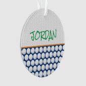 Golf Balls NOM Golfing moderne Enfants Amusants co (devant)