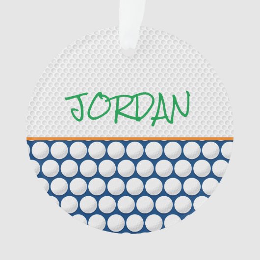 Golf Balls NOM Golfing moderne Enfants Amusants co (devant)