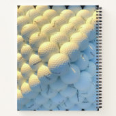 Golf Balls Notitieboek (Achterkant)