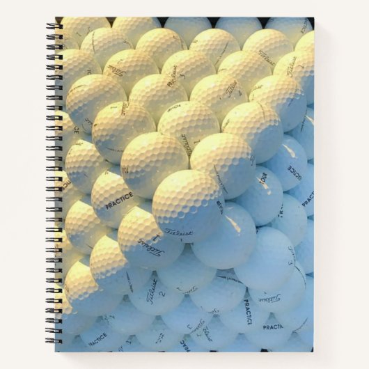 Golf Balls Notitieboek (Voorkant)