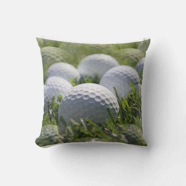 Golf Balls Pillow Kussen (Voorkant)