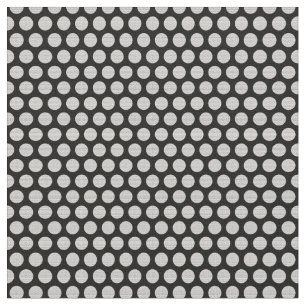 Golf Balls Print Pattern in Black & CUSTOM COLOR Stof
