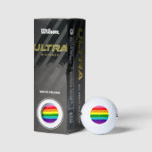 Golf Balls van Rainbow LGBT Golfballen (Verpakking)