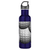 Golf Balls  Waterfles (Voorkant)