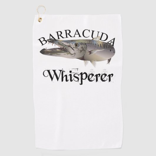 Golf Barracuda Whisperer Lumineuse serviette de pêche c (Devant)