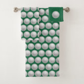  Golf Bathroom Towel Set Gift (En situation)