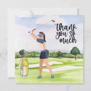 Golf Bedankt voor je golfer