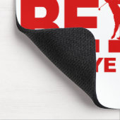 GOLF BELEK mousepad - rood Muismat (Hoek)