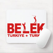 GOLF BELEK mousepad - rood Muismat (Met muis)