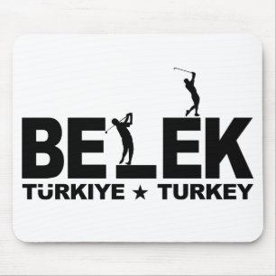 GOLF BELEK mousepad - zwart Muismat