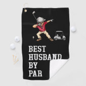 Golf Best Husband van Par Golf Handdoek – Funny Gi (Insitu)
