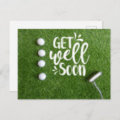 Golf Beterschap Briefkaart (Voorkant / Achterkant)