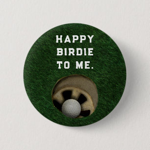 Golf Birdie Award Ronde Button 5,7 Cm