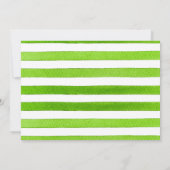 Golf Birthday Party Invitation Kaart (Achterkant)