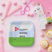 Golf Birthday Party Papieren Bordje (Feest)