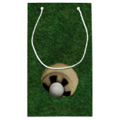 Golf Birthday Small Gift Bag Klein Cadeauzakje (Achterkant)
