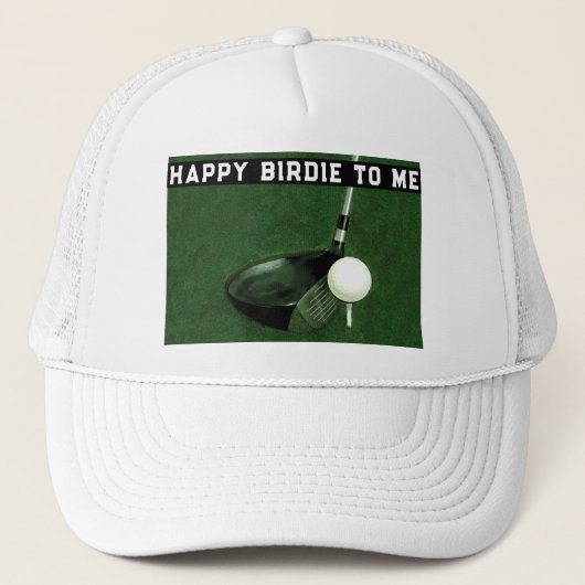Golf Birthday Trucker Pet (Voorkant)