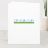 Golf Birthday uit alle Kaart (Achterkant)