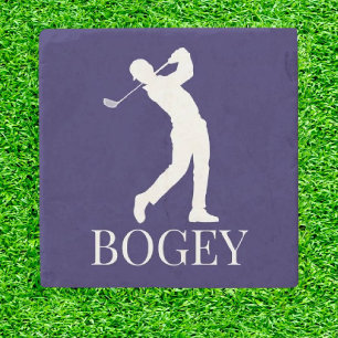 Golf Bogey stijlvol Stenen Onderzetter