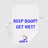 Golf Boop de bip ? Serviette de golf? (En situation)