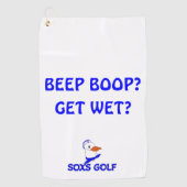 Golf Boop de bip ? Serviette de golf? (Devant)