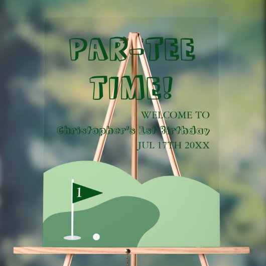 Golf Boy 1er Anniversaire (Neutre)