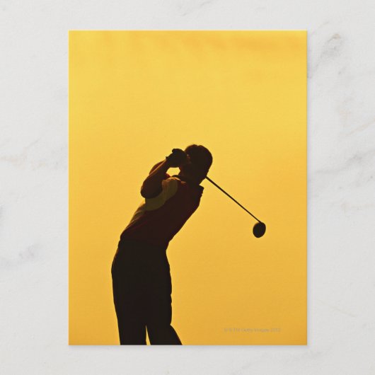 Golf Briefkaart (Voorkant)