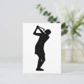 Golf Briefkaart (Staand voorkant)
