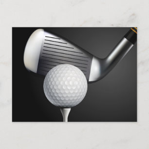 Golf Briefkaart