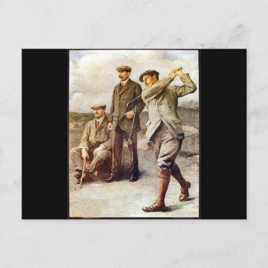  Golf Briefkaart (Voorkant)