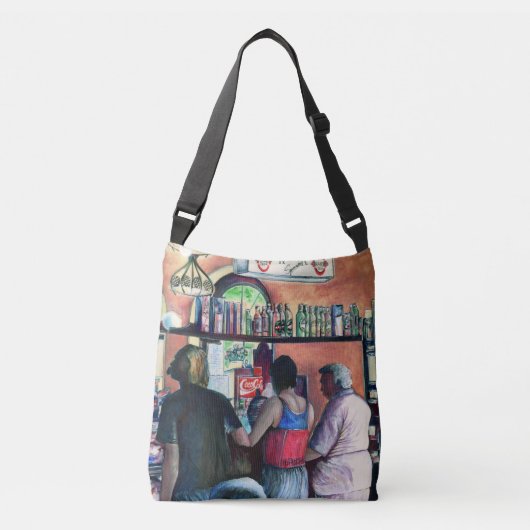 Golf Bufe, Boedapest Crossbody Tas (Voorkant)