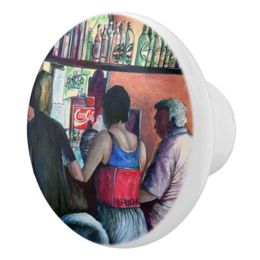 Golf Bufe, Boedapest Keramische Knop (Rechts)